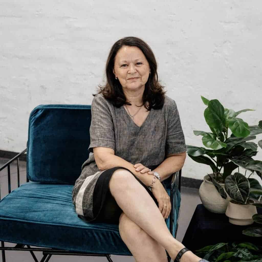 Clairs Keeley Lawyers, Perth: Woman sitting, family and commercial law, estate planning, wills and probate services.